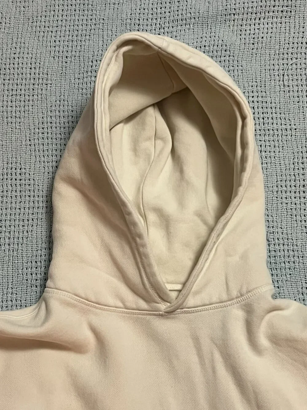 NickerBocker NYC Men's Standard Hoodie XL  - Ivory (100% Cotton)